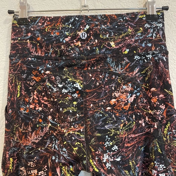 Lululemon Invigorate High Rise Tight 25” in Foliage Overlay Multi - Everlux - Picture 9 of 11